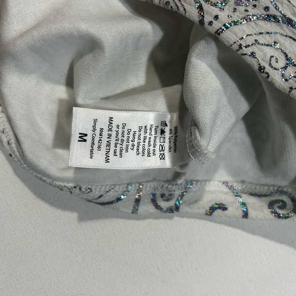 LuLaRoe Elegant Silver Patterned Women's Cassie Pencil Skirt - Picture 5 of 7